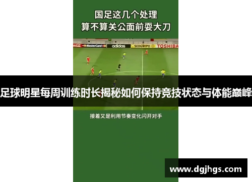 足球明星每周训练时长揭秘如何保持竞技状态与体能巅峰